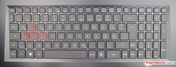 Tastatur des Acer Predator Helios 300