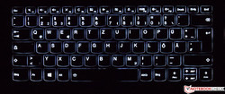 Tastatur des Lenovo Yoga 720 13-IKB (beleuchtet)