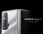 Steigt vielleicht bald mit Samsung Galaxy Z Fold3 und Oppo Find N in den Ring: Honor startet in Kürze mit seinem ersten Foldable Magic V durch.