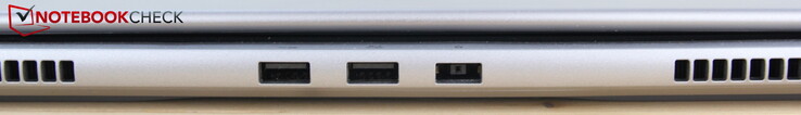 Hinten: 2x USB-A 3.2 Gen 2 (1x Always On), Strom