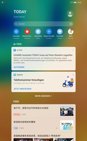 Huawei MatePad Pro: Tablet-Modus