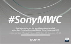 Sony lädt zur Pressekonferenz im Rahmen des Mobile World Congress nach Barcelona.