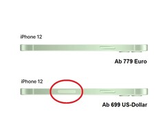 Weniger Features in internationalen iPhone 12-Modellen aber deutlich höhere Preise durch die Bank bei Apple.