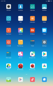 Software Xiaomi Mi Pad 4