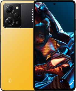Poco X5 Pro in gelb