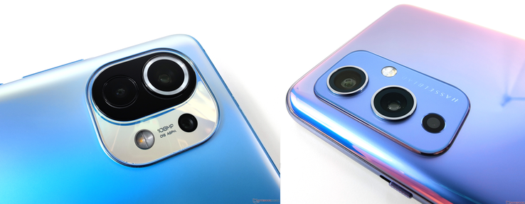 Kameras des Xiaomi Mi 11 und OnePlus 9 im Detail