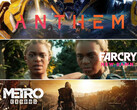 Spielecharts: Anthem bleibt vor Far Cry und Metro Exodus.