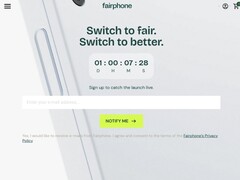 Erscheint das Fairphone 6 am 25.06. um 11: Uhr? (Bildquelle: Fairphone.com – als Screenshot)