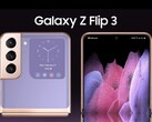 Ein Samsung Galaxy Z Flip3-Konzeptbild begeistert und inspiriert derzeit das Netz.