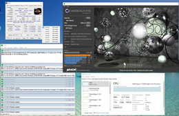 Cinebench R15 Multi @ 4,2 GHz (be quiet AIO)