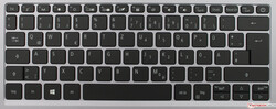 Tastatur des Acer Swift 3 SF313