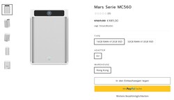Minisforum Mars Series MC560, Konfigurationen (Quelle: Minisforum)