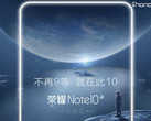 Honor Note 10: AI-Unterstützung und baldiger Launch.