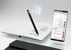 Bis zum 21. November verschenkt Huawei ein Moleskine Smart-Writing-Set zu seinem Mate 10 Pro.