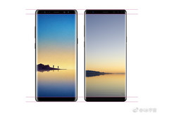Ein geleaktes Renderbild des Galaxy Note 8 zeigt das Display im 18:9-Format.