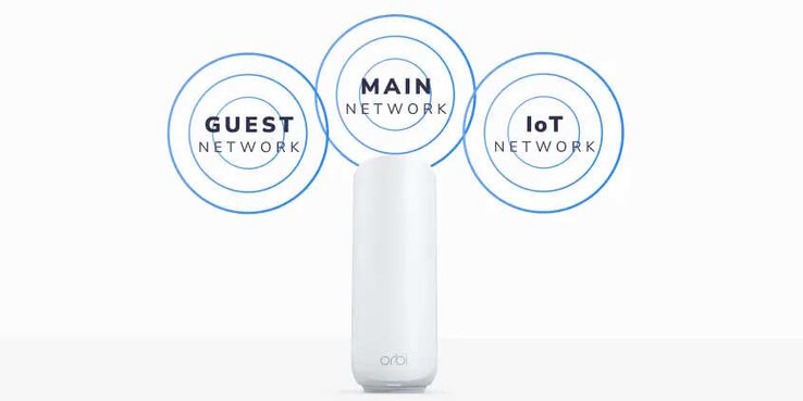 Es können mehrere, drahtlose Netzwerke aufgespannt werden (Bildquelle: Netgear)