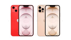 Laut aktueller CAD-Leaks vom April 2021 werden Apple iPhone 13 und iPhone 13 Pro im September so aussehen. (Bild: 9TechEleven)