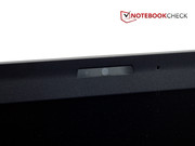 Die Webcam im Displayrahmen