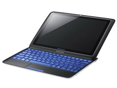 Samsung Sliding PC 7 Hybrid aus Netbook und Tablet.