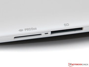 Abgesehen vom Sony-typischen MS-Speicherkartenleser...