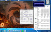 CPU-Z zeigt sprungweises Throttling der CPU auf 1200MHz (lt TMonitor konstant).