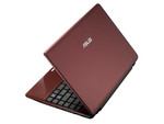 Asus Eee PC 1201T in Rot. Schwarz und Silber sind ebenfalls erhältlich.