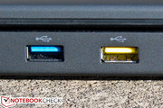 Unter anderem sind USB 3.0