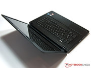 der Verbrauch des Notebooks bleibt auch bei Volllast unter 30 Watt. der Verbrauch des Notebooks bleibt auch bei Volllast unter 30 Watt.
