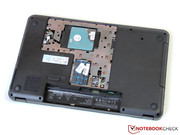 eine Wartungsklappe gewährt den Zugang zur Hardware.