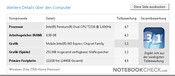 Lenovo 3000 N200: Vista Leistungsindex