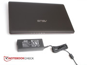 Das 90 Watt Netzteil, einmal mit Notebook ...