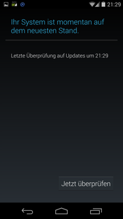 Das Nexus 5 wird direkt mit Updates versorgt.