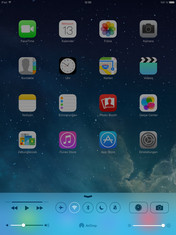 iPad Air Startscreen