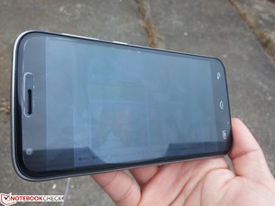 Im Freien an einem bewölkten Tag