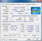 Core i7-3720QM Core i7-3720QM