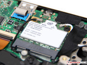 Von Intel stammt der WLAN-Adapter im Mini-PCIe-Format.