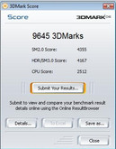 3D Mark 06 übertaktet