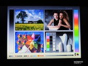 Das entspielte Display könnte noch ein bisschen heller sein. Das entspielte Display könnte noch ein bisschen heller sein.