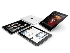Apple iPad 2 Tablet Mock-Up mit realistischem Design.