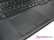 Großes und präzises Touchpad Großes und präzises Touchpad