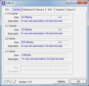 Systeminfo CPUZ Systeminfo CPUZ Cache