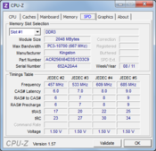 Systeminfo CPUZ Systeminfo CPUZ RAM SPD