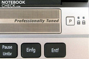 Mit der "P"-Taste spart das Notebook noch mehr Akkuleistung Mit der "P"-Taste spart das Notebook noch mehr Akkuleistung