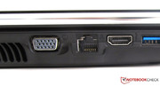 VGA und HDMI, sowie die GBit-Lan-Buchse