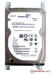 Schnelldrehende Seagate Festplatte mit 750 GByte Fassungsvermögen