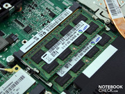 der Arbeitsspeicher (2x2048MB, PC3-10700) der Arbeitsspeicher (2x2048MB, PC3-10700)