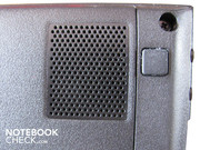 Soundboxen auf der Unterseite Soundboxen auf der Unterseite