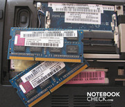 2 x 2 GByte Arbeitsspeicher 2 x 2 GByte Arbeitsspeicher