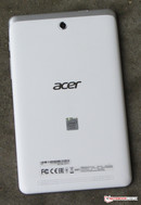 Acer setzt auf ein weißes Gehäuse.