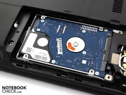 Die 500GB Seagate HDD (ST9500325AS) ist relativ langsam (Burst Rate). Die 500GB Seagate HDD (ST9500325AS) ist relativ langsam (Burst Rate).